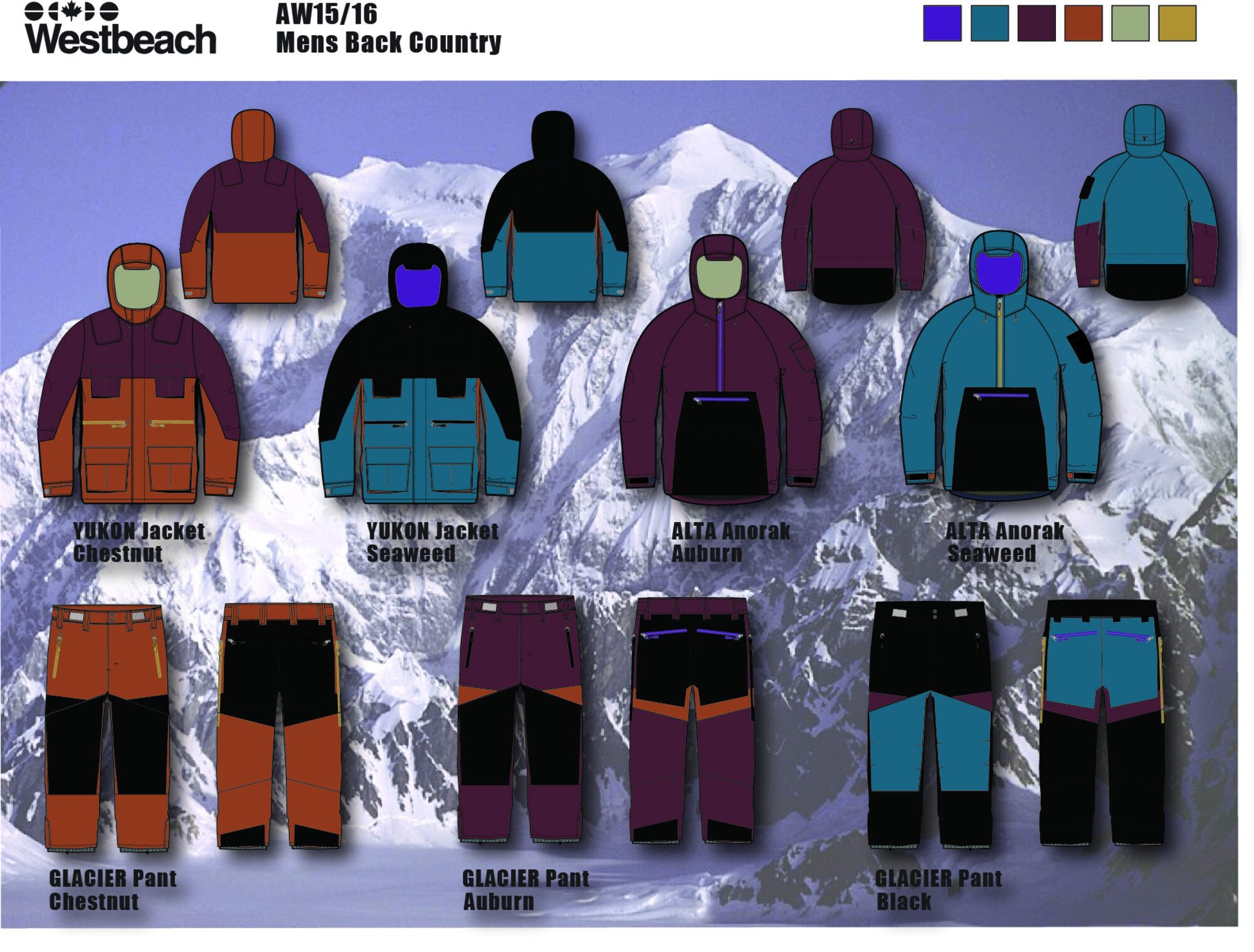 Westbeach AW15/16 Back Country collection
